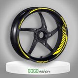 Reflektör Sarı Racing Yamaha R25 Uyumlu 1 Set Jant Şeridi