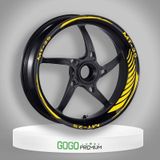 Reflektör Sarı Yamaha Mt-25 Uyumlu Racıng 1 Set Jant Şeridi