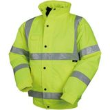 Reflektörlü 300D Oxford Bomber Mont Sarı
