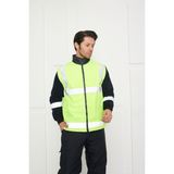 Reflektörlü Içi Polarlı Kolları Çıkarılabilir Iş Montu - 2XL