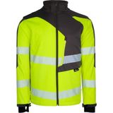 Reflektörlü Softshell Model Teknik Mont Sarı