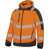 Reflektörlü Su Geçirmez Termal Softshell Iş Montu Turuncu