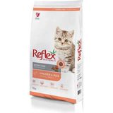 Reflex 15 kg Yavru Kedi Maması Tavuklu Karışık Tat ile Sağlıklı Gelişim İçin Özel Formül
