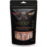 Reflex 170 gr Snackies Füme Somon Etli Şerit Kurutulmuş Et Köpek Ödülü
