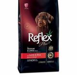 Reflex 2 kg Plus Orta ve Büyük Irk Kuzu Etli Yavru Köpek Maması