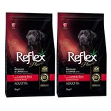 Reflex 2x3 kg Plus Kuzu Etli Pirinçli Orta Büyük Irk Yetişkin Kuru Köpek Maması