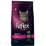 Reflex 3 x 1.5 kg Plus Choosy Somonlu Yetişkin Kedi Maması