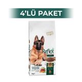Reflex 3x4 kg Kuzulu Etli ve Sebzeli Yetişkin Kuru Köpek Maması