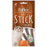 Reflex 3x5 gr Tavuklu ve Ördek Etli Tahılsız Kedi Ödül Çubuğu