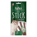 Reflex 5 gr 3'lü Av Hayvanlı ve Kaz Etli Stick Kedi Ödül Çubuğu
