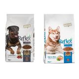 Reflex Balıklı Pirinçli ve Kuzu Etli Pirinçli Yetişkin 2x3 kg Köpek Maması