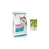 Reflex Balıklı ve Pirinçli Yetişkin Köpek Maması 3 kg + Cans Köpek Konservesi Lamb Hediyeli