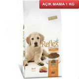 Reflex Beyaz Puppy Beef Rice Biftekli Yavru Köpek Maması 1 Kg Açık