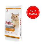 Reflex Beyaz Tavuklu Kedi Maması 1 Kg Açık