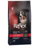 Reflex Büyük Irk Kuzulu ve Pirinçli 18 kg Yetişkin Köpek Maması