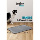 Reflex Care Handos Kedi Tuvaleti Paspası Gri (38,5 x 58,5 Cm)