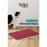 Reflex Care Handos Kedi Tuvaleti Paspası Mor (38,5 x 58,5 Cm)
