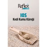 Reflex Care İos Kedi Kumu Küreği Bej (29,5 x 9,5 x 3,5 cm)