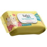 Reflex Care Nergis Kokulu Kedi ve Köpekler Için Temizleme Mendili 50'li - Beyaz