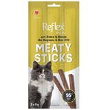 Reflex Cat Stick Av Hayvanı ve Kaz Etli Tahılsız 3 Stick x 5 gr Kedi Ödül Çubukları