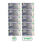 Reflex Flex Tpe Pudrasız Beyaz Eldiven M Beden 10 Paket