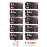 Reflex Flex Tpe Pudrasız Siyah Eldiven L-XL Beden 10 Paket