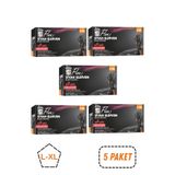 Reflex Flex Tpe Pudrasız Siyah Eldiven L-XL Beden 5 Paket