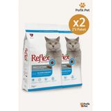 Reflex Hamsili Somonlu Yetişkin Kedi Maması 2X2KG(TOPLAM 4kg ) Avantaj Paketi