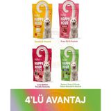 Reflex Happy Hour Choosy - Seçici & Calmness - Sakinleşmeyi Destekleyici & Love Edition & Cocktail - Kokteyl Kedi Ödül Maması Seti 4x60 gr