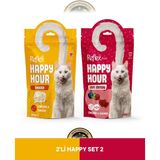 Reflex Happy Hour Choosy - Seçici & Love Edition Kedi Ödül Maması Seti 2x60 gr