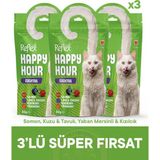 Reflex Happy Hour Cocktail - Kokteyl Kedi Ödül Maması Seti 3x60 gr - 3X60GR