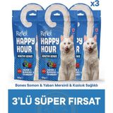 Reflex Happy Hour Healty Bones - Sağlıklı Kemikler İçin Destekleyici Kedi Ödül Maması Seti 3x60 gr