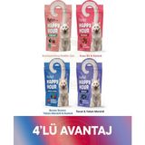 Reflex Happy Hour Kısırlaştırılmış & Calmness - Sakinleşmeyi Destekleyici & Healty Bones - Sağlıklı Kemikler & Urinary - Üriner Sistem Destekleyici Kedi Ödül Maması Seti 4x60 gr