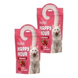 Reflex Happy Hour Sakinleşmeyi Destekleyici Kedi Ödül Maması, Kuzu ve Cranberry, 2 x 60gr