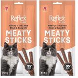 Reflex Hindili Kuzulu Kedi Ödül Çubuğu 5 Gr 3 Adet 2li paket