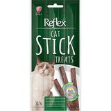 Reflex Kaz ve Av Hayvanlı Kedi Ödül Çubuğu 3X5 gr Yavru Kedi İçin Karışık Lezzet