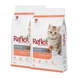 Reflex Kitten Tavuklu 2 kg 2 Adet Yavru Kuru Kedi Maması