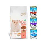 Reflex Kitten Tavuklu Yavru Kedi Maması 15 KG + Proline Konserve Yetişkin Kedi Maması 3 x 415 G