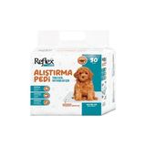 Reflex Köpek Çiş Pedi Kaka Pedi Tuvalet Eğitim Pedi Kaymaz Yapışkanlı Çiş Pedi Kaka Pet Çiş Pet 30 Adet Evcil Hayvan Pedi