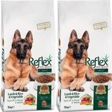 Reflex Kuzu Etli ve Sebzeli Yetişkin Köpek Maması 15 kg x 2