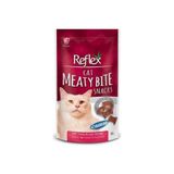 Reflex Meaty Bite Hindili Ciğerli Kedi Ödülü 40 gr