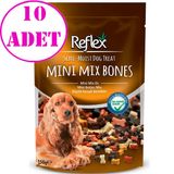 Reflex Mini Mix Bones Küçük Karışık Kemikler Yumuşak Köpek Ödülü 150gr 10 AD