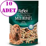 Reflex Mix Bones Karışık Kemikler Yumuşak Köpek Ödülü 150GR 10 Ad