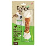 Reflex Ördek Etli Düğümlü Çiğneme Kemiği 80 gr Köpek Ödülü