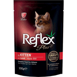 Reflex Plus 100 gr Kuzu Etli Pouch Yavru Konserve Kedi Maması