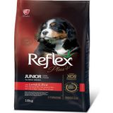 Reflex Plus 18 Kg Kuzu Etli Yavru Köpek Maması Orta ve Büyük Irklar İçin Süper Premium Kalite