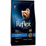 Reflex Plus 3 kg Somonlu Yetişkin Köpek Maması Küçük Mini Irklar İçin Tam Beslenme
