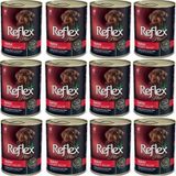 Reflex Plus 400 gr 12 Adet Kuzulu Parça Etli Yavru Köpek Konservesi