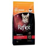 Reflex Plus Adult Kuzu ve Pirinçli Yetişkin Kedi Maması 1.5 Kg+50
