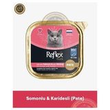 Reflex Plus Alutray Pate Msc Somon & Msc Karides Kıyılmış Yetişkin Kedi Maması 85 gr - 85GR